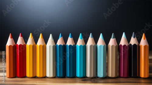 Lápis de cor criado por IA