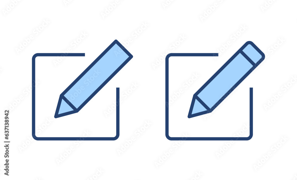 Edit icon vector. edit document sign and symbol. edit text icon. pencil. sign up Edit icon vector. edit document sign and symbol. edit text icon. pencil. sign up