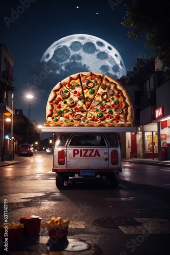 pizza in the night 