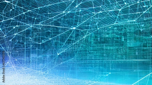 Abstract circuit board futuristic technology processing background