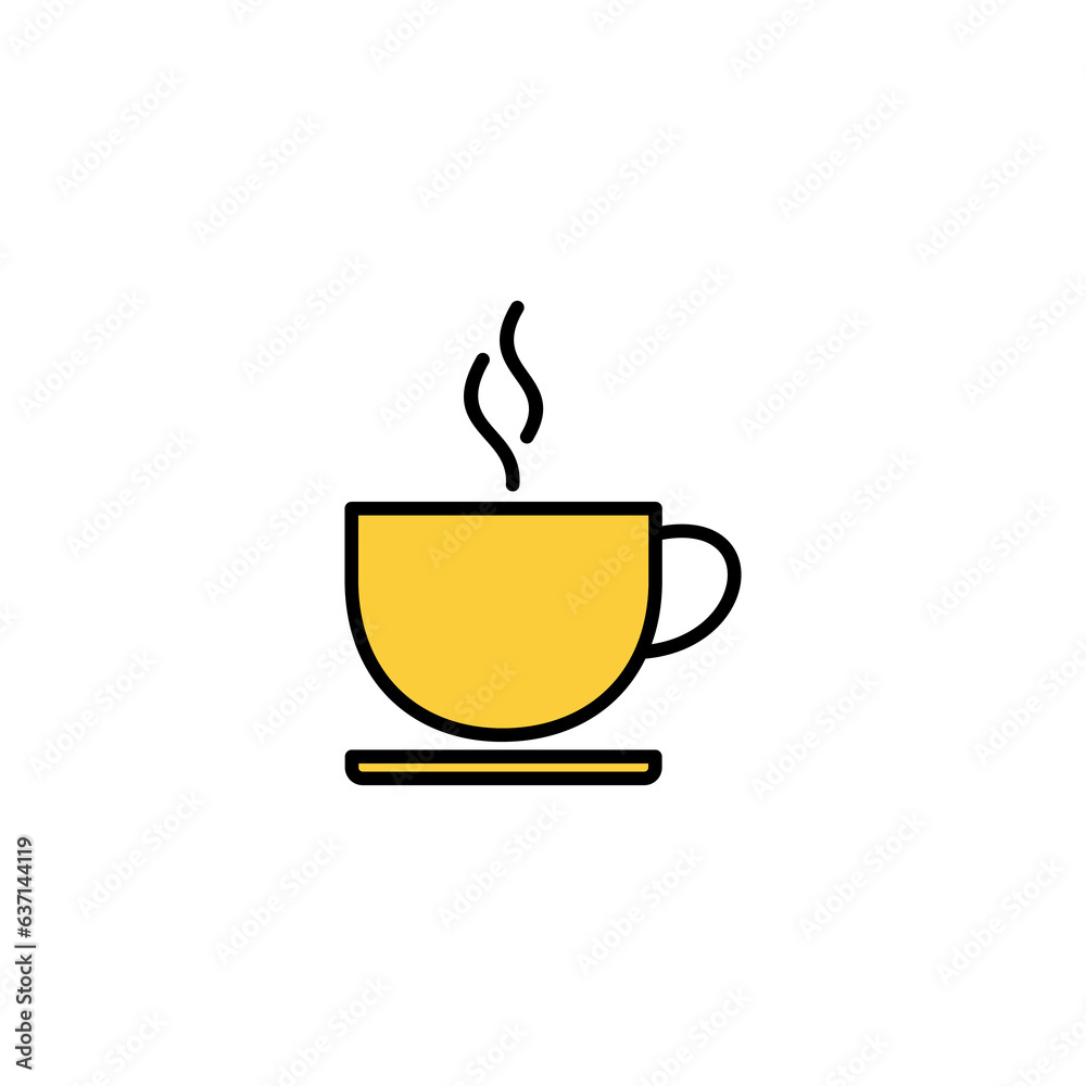 coffee cup icon vector for web and mobile app. cup a coffee sign and symbol coffee cup icon vector for web and mobile app. cup a coffee sign and symbol