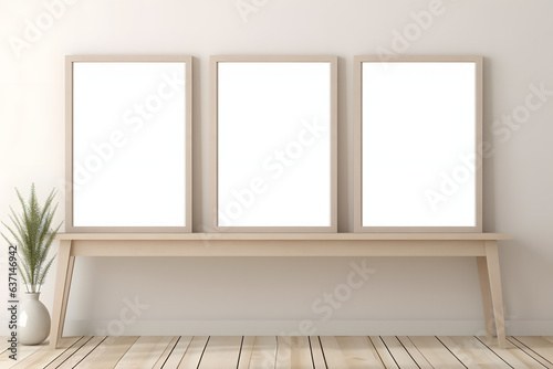 Inviting Frame Mockup, generative ai