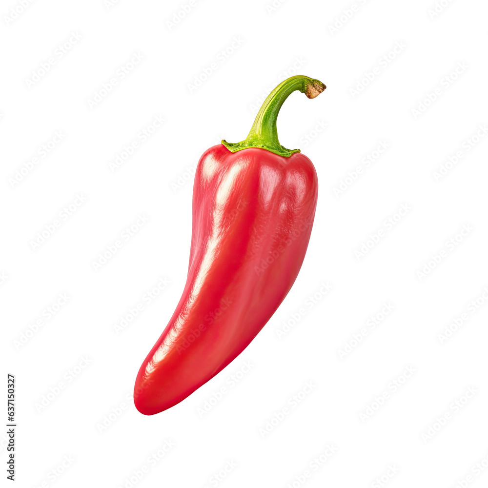Pepper on transparent background Pepper on transparent background