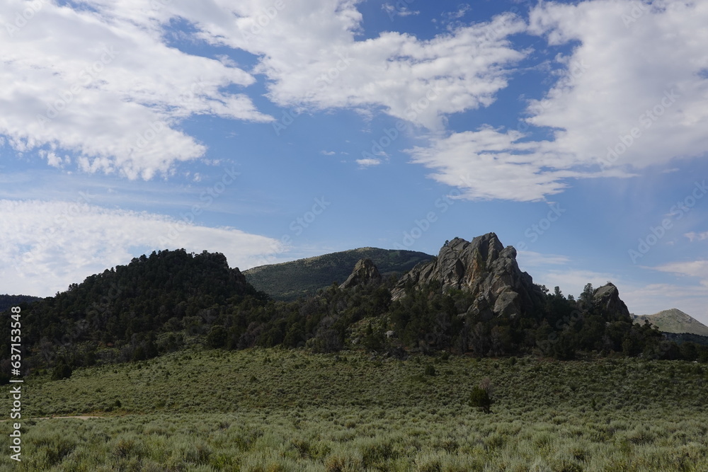 Obraz premium City of Rocks National Reserve - Almo, ID