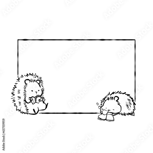 動物　フレーム