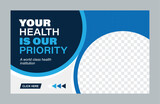 Hospital banner design for web banner design, #design new