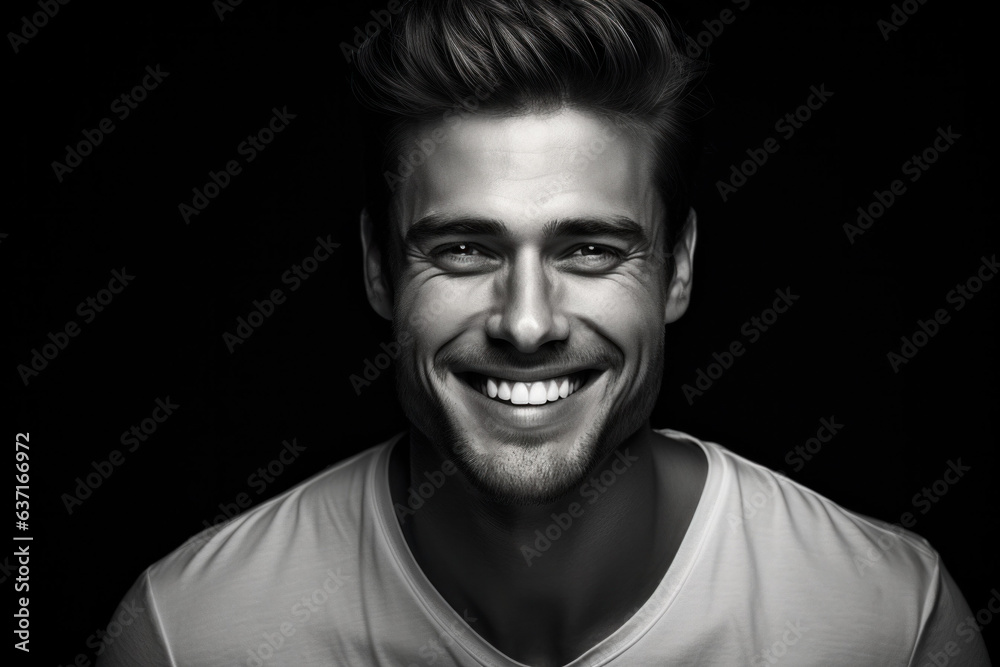 Man portrait studio (AI Generated) Man portrait studio (AI Generated)
