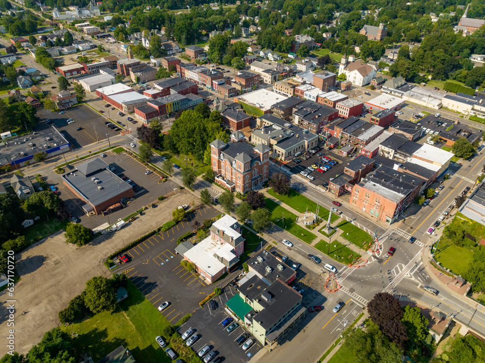 August 2023 aerial photo of Village of Owego, Tioga County, NY. August 2023 aerial photo of Village of Owego, Tioga County, NY.