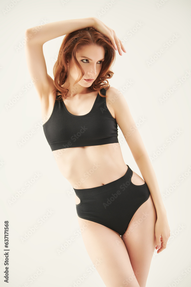 slim young woman slim young woman