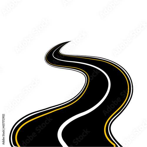 Highway road asphalt