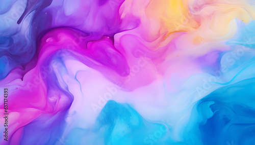 Fashionable Colorful Tie Dye Design