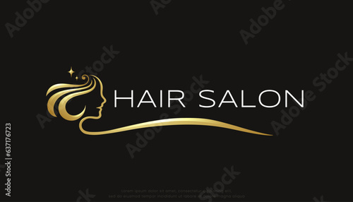 hair salon spa beauty logo