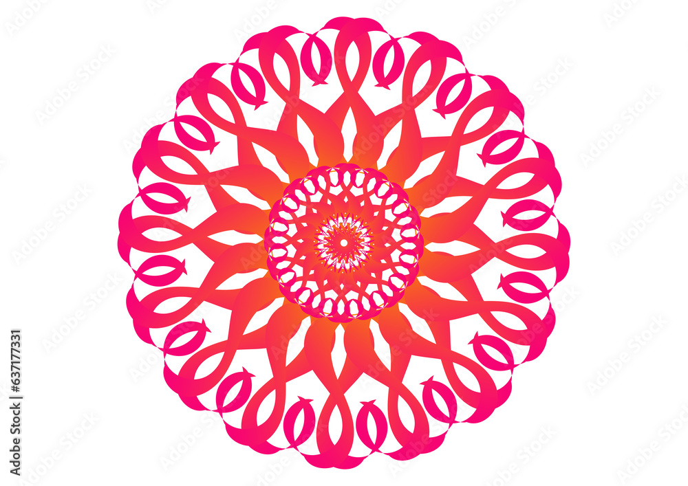 spiritual symbol round ornament spiritual symbol round ornament