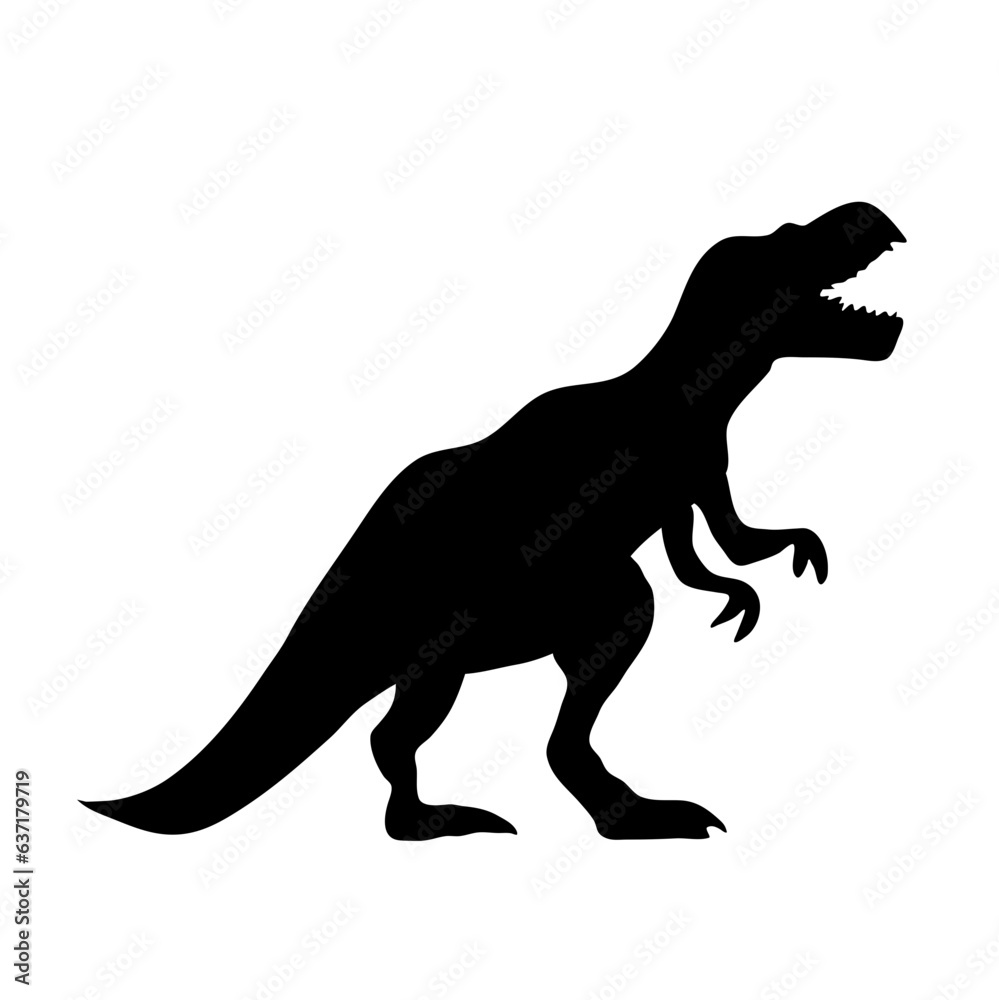 dinosaur silhouette