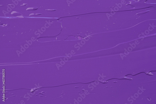 Simple texture of purple acrylic paint