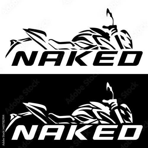 Dynamic Motorbike Illustration design vector