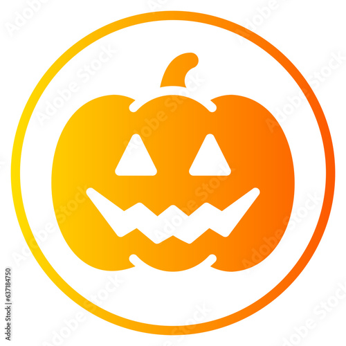 evil gradient icon