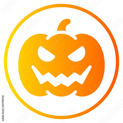 halloween gradient icon