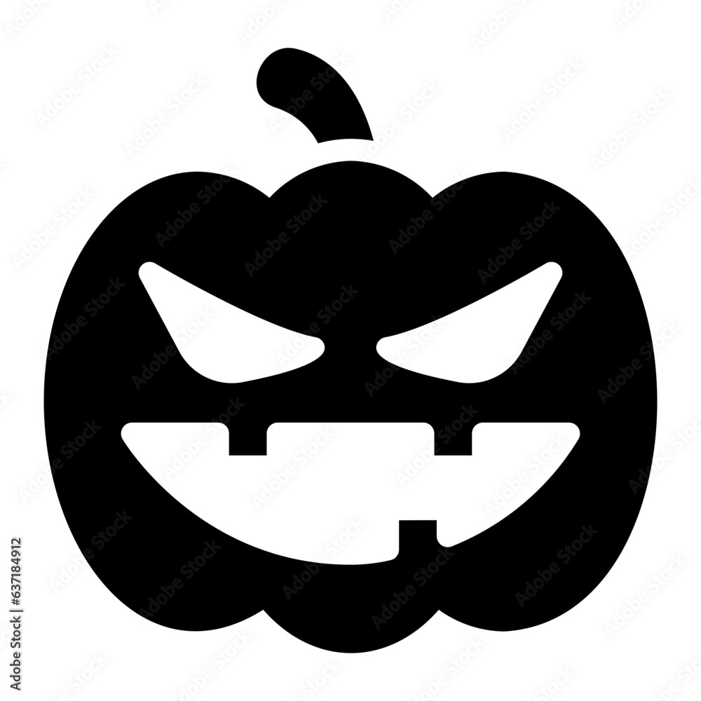 horror glyph icon horror glyph icon
