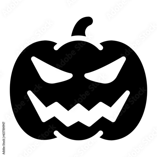 spooky glyph icon