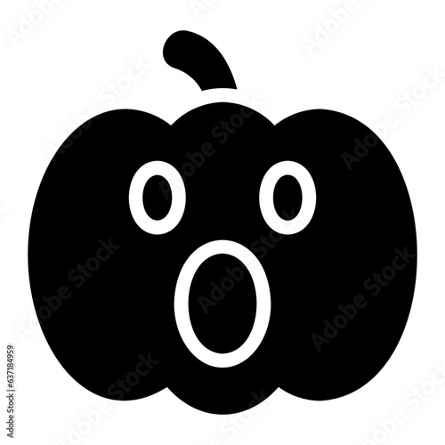 fear glyph icon