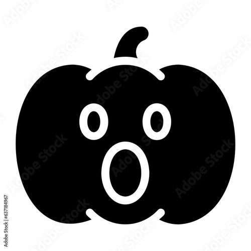 fear glyph icon