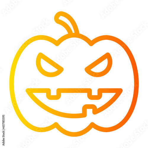 halloween gradient icon