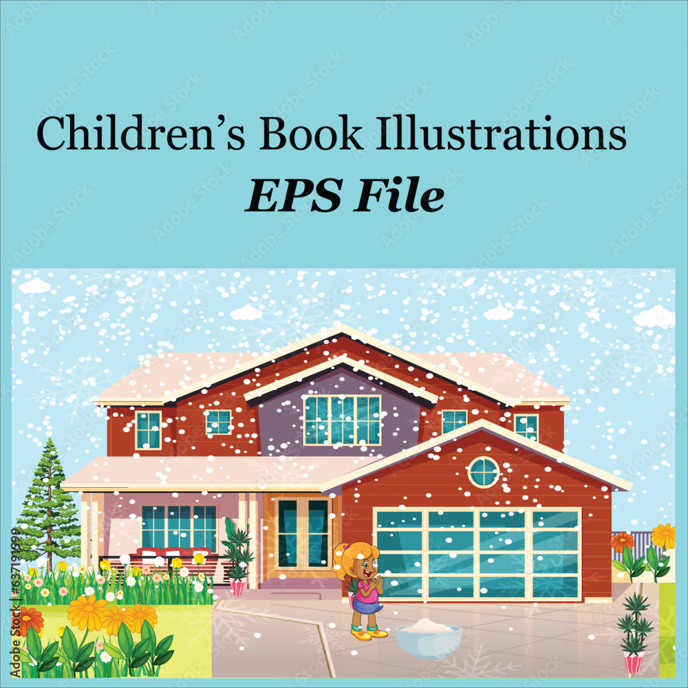 children's illustrations, children's cartoons, children's book illustration
