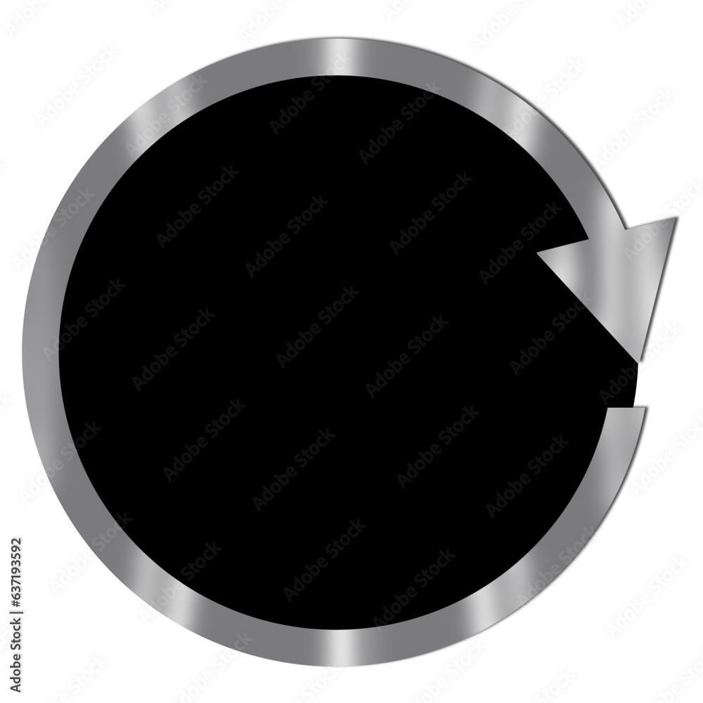 Black Circle with Arrow. Can be used as a Text Frame. Black Circle with Arrow. Can be used as a Text Frame.