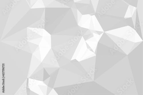 White Polygon Backgrounds