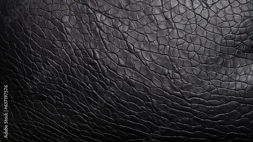 black leather texture background.Generative Ai