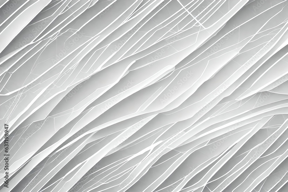 Obraz premium abstract white background with lines and textures - Generative AI