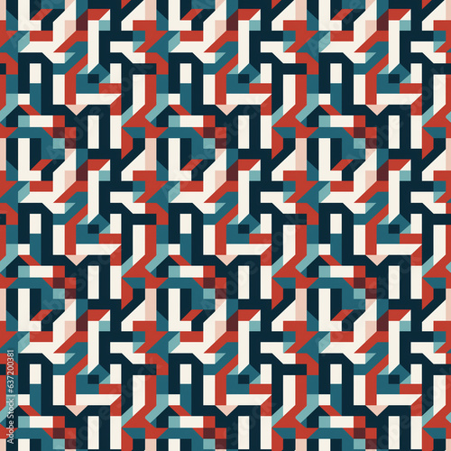 Asia Geometric Pattern tiles photo