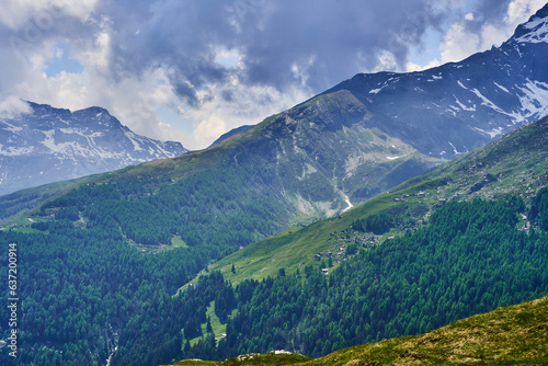 Mountains in Alps area in Italy