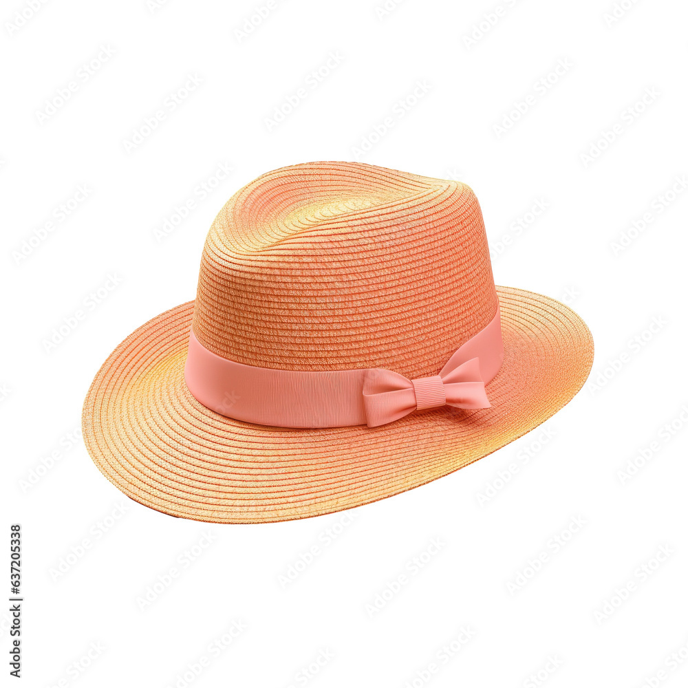 Isolated transparent background with Clipping path included for the hat Isolated transparent background with Clipping path included for the hat
