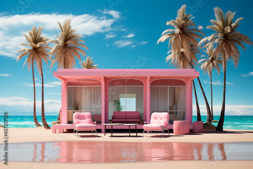  modern house in the beach