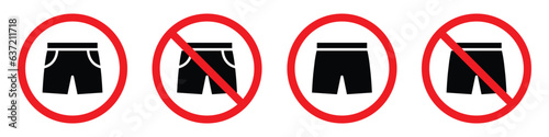 Pants set icon, vector illustration