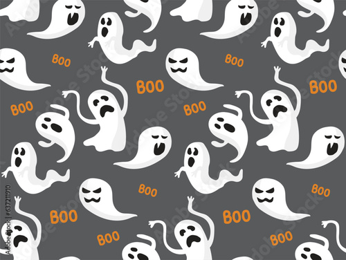 Happy halloween seamless pa...