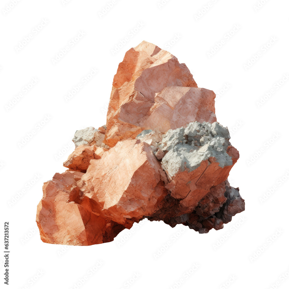 Fototapeta premium Rock that has been pulverized