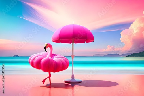 umbrella on the beach