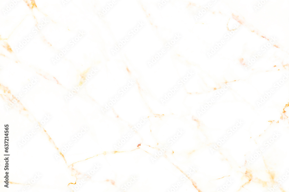 Fototapeta premium White marble texture background with natural gold veins.