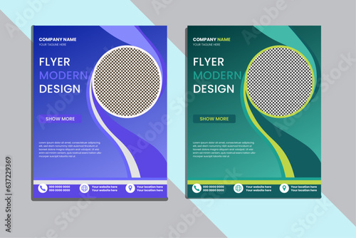 Flyer Template for Adobe Illustrator. This flyer is ideal for promoting your upcoming project. Can be used as a Multipurpose flyer. Build in A4 format, Easy to use.