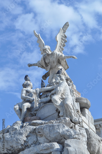 Tritons fountain in Trieste