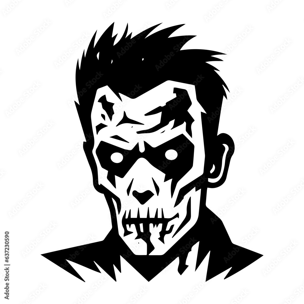 Fototapeta premium head of a skull