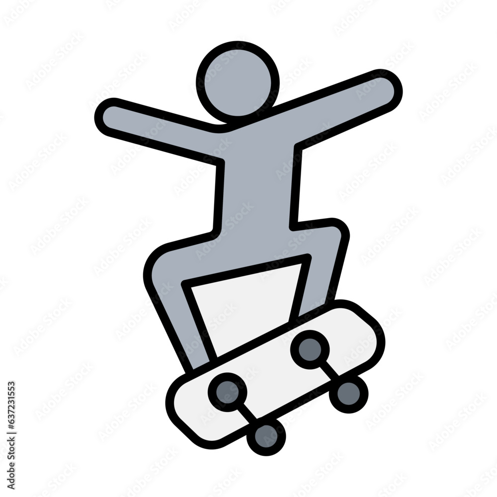 Skateboard icon Skateboard icon