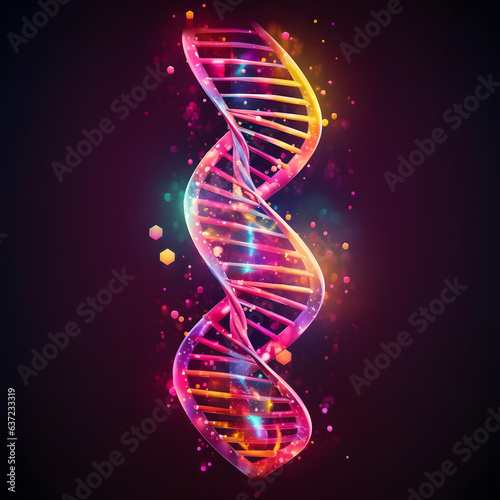Icon of a DNA Generative AI