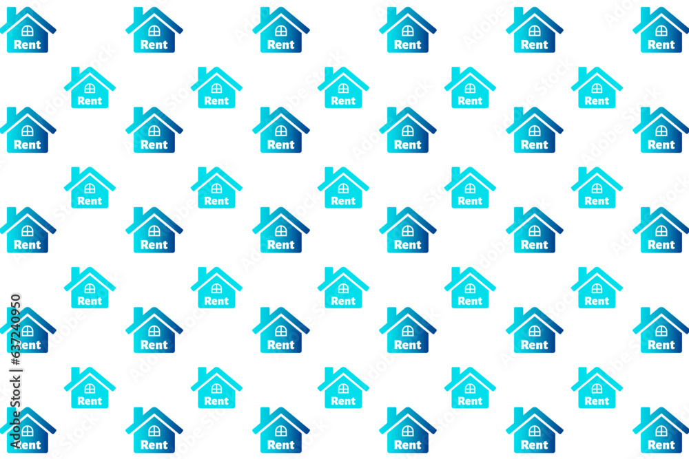 Abstract Home For Rent Pattern Background Abstract Home For Rent Pattern Background