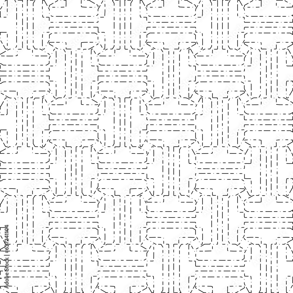 White background with black Dashes lines. Plain background with simpe pattern. Black and white color. Abstract background for web page, textures, card, poster, fabric, textile. White background with black Dashes lines. Plain background with simpe pattern. Black and white color. Abstract background for web page, textures, card, poster, fabric, textile.
