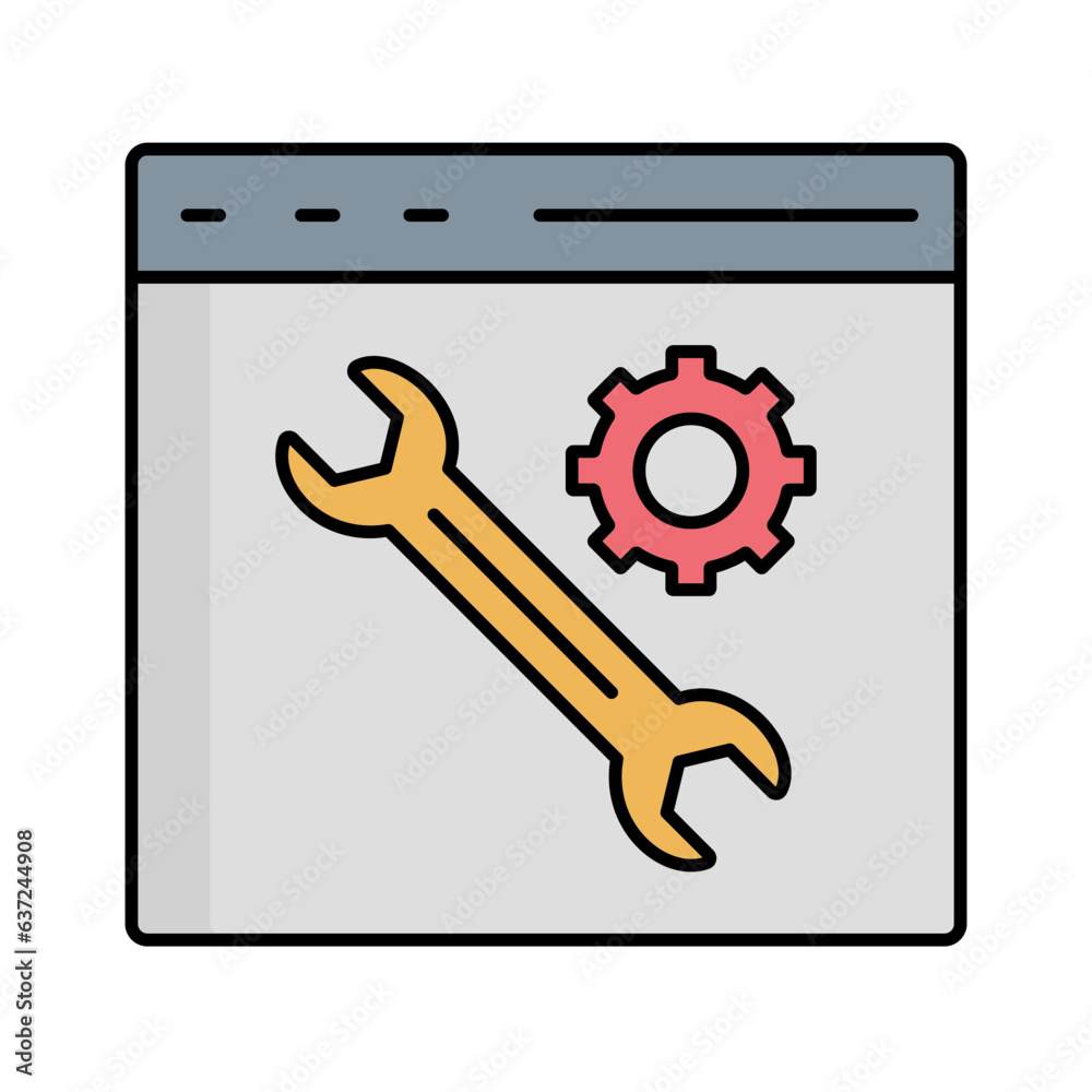 Screen maintenance Vector icon which can easily modify or edit
Screen maintenance Vector icon which can easily modify or edit