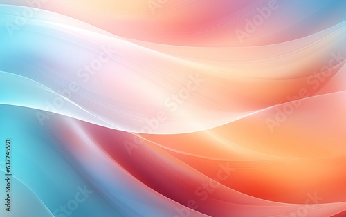 Glowing Beauty Soft Colored Plain Background